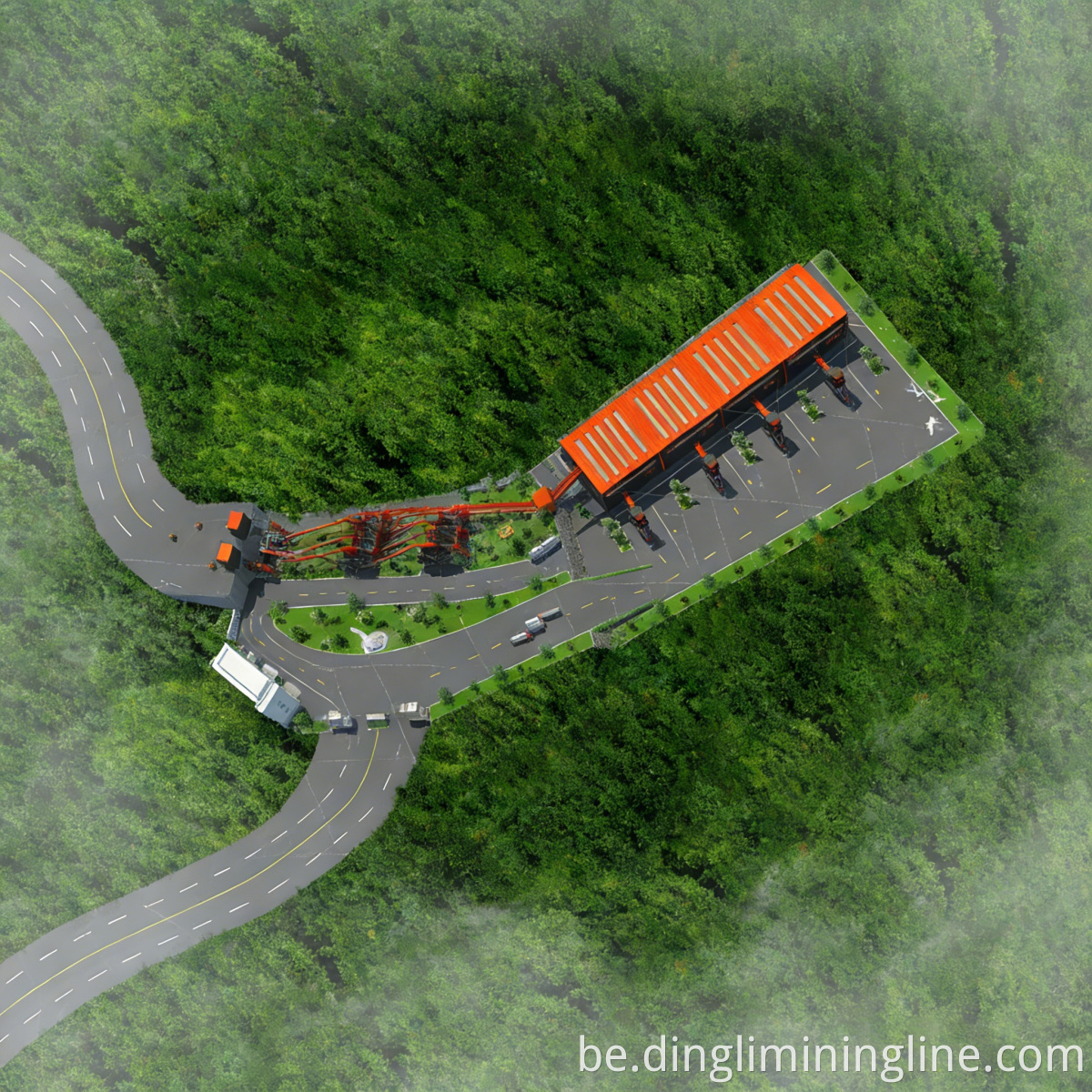 Aggregate Production Stone Crushing Line